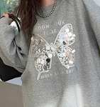 Sweat Papillon en Sequins