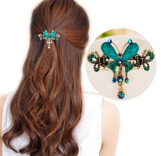 Inilbran Barrette Vintage En Strass Argent Barrettes De Tête Barrette En Cristal Cz Coiffure Inilbran Barrette Vintage En Strass Argent Barrettes De Tête Barrette En Cristal Cz Coiffure