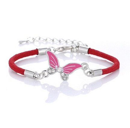 bracelet papillon pour filles