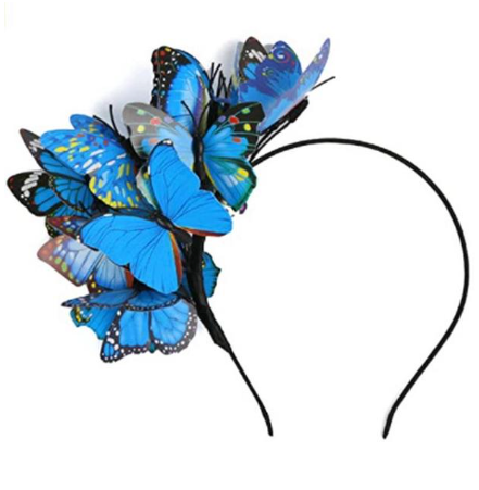 Serre-Tête Lumineux Avec Fleur Et Papillon - Accessoire De Cheveux Pour  Femme Et Fille[J5027]
