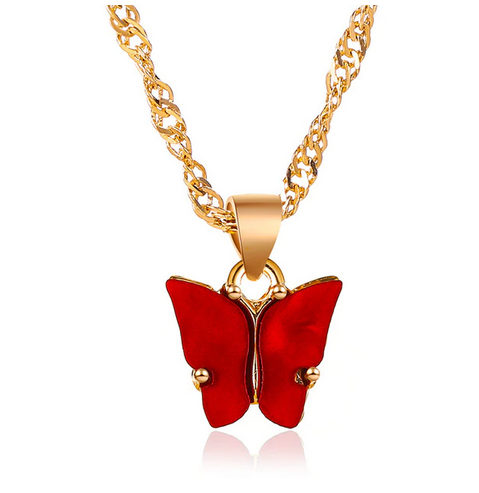 collier enfant papillon - Acheter en Veyle