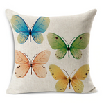 coussin papillons