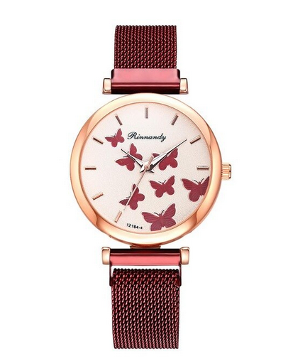 Montre Papillon Fermoir Aimant Papillon Univers