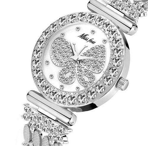 Montre Gousset Quartz Vintage Steampunk Papillon – Élégance Rétro Avec Chaîne & Collier Homme/Femme