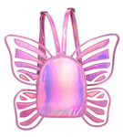 sac a dos ailes de papillon rose brillant