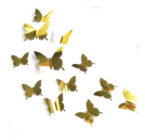 stickers muraux autocollants papillon