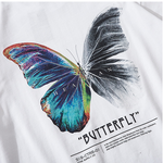 tee shirt papillon streetwear