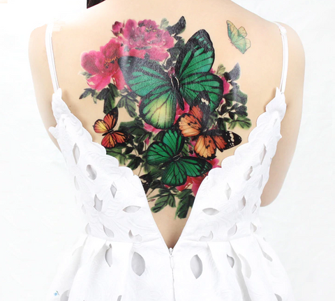 grand tatouage papillon