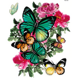 tatouage papillon grand format